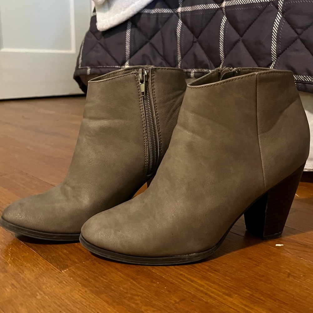 Tan Booties